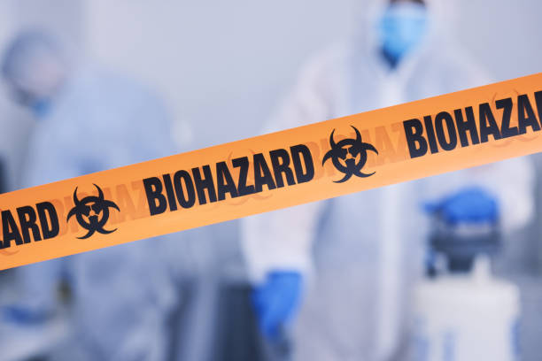 Professional Infectious Disease Decontamination technician working in Milton, GA